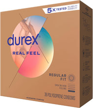 Cargar imagen en el visor de la galería, Durex Preservativos para sexo, sin látex, Avanti Bare Real Feel Lubricados