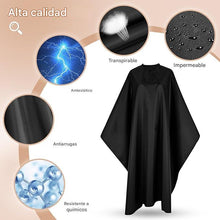 Cargar imagen en el visor de la galería, Capa profesional de corte de pelo 57x51"