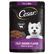 Cargar imagen en el visor de la galería, Cesar Filets en Gravy - Alimento húmedo para perros 1.75 oz