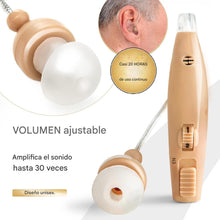 Cargar imagen en el visor de la galería, Amplificador de oído recargable hasta 20 horas de uso continuo