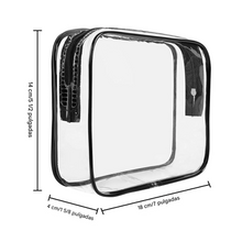 Cargar imagen en el visor de la galería, Bolsas de maquillaje transparentes