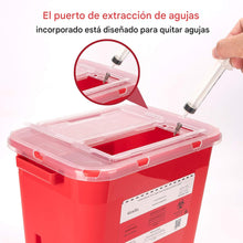 Cargar imagen en el visor de la galería, Contenedor de objetos punzantes de 2 galones (paquete de 2)