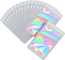 Cargar imagen en el visor de la galería, Paquete de 100 bolsas de mylar con ventana transparente