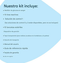 Cargar imagen en el visor de la galería, Kit de prueba de diabetes On Call Express