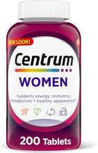 Cargar imagen en el visor de la galería, Centrum Multivitamínico para mujeres adultas