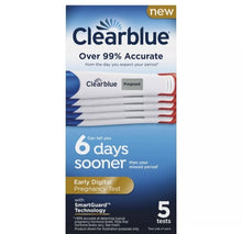 Cargar imagen en el visor de la galería, Pruebas de embarazo digitales Clearblue