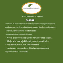 Cargar imagen en el visor de la galería, Aceite de ricino natural para el crecimiento del cabello, 2.5 onzas