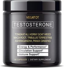 Cargar imagen en el visor de la galería, VEGATOT Soporte Testo - Aumenta el rendimiento con Tongkat Ali