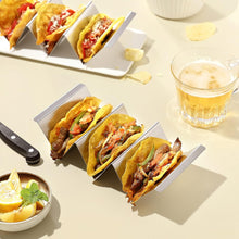 Cargar imagen en el visor de la galería, 2x Soporte para tacos de acero inoxidable