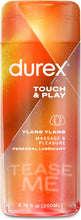 Cargar imagen en el visor de la galería, Durex Masaje & Play 2 en 1 Lubricante intensificar, 6.76 oz