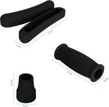 Cargar imagen en el visor de la galería, Juego de piezas de repuesto para muletas, 6 piezas