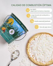 Cargar imagen en el visor de la galería, Velas de citronela grandes de larga duración, 110 y 220 horas