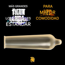 Cargar imagen en el visor de la galería, TROJAN Magnum Raw - Preservativos delgados de tamaño grande