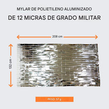 Cargar imagen en el visor de la galería, Mantas térmicas de emergencia