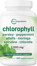 Cargar imagen en el visor de la galería, Micro Ingredients Chlorophyll Super Greens Complex | 240