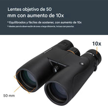 Cargar imagen en el visor de la galería, Celestron - Binoculares Nature DX 10x50 - Ideal para observación de aves y exteriores - Lentes objetivo de 1.969 in - Campo de visión de 5.8° - Prismas BaK-4