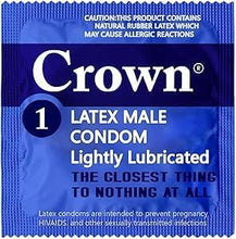 Cargar imagen en el visor de la galería, Crown Condones — 1008 unidades — Preservativos de látex lubr a24