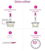 Cargar imagen en el visor de la galería, Tiras de prueba de embarazo (HCG)