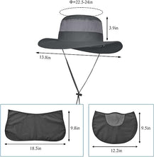 Cargar imagen en el visor de la galería, Paquete de 3 sombreros de pesca de ala ancha