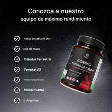 Cargar imagen en el visor de la galería, Suplemento de hierba de cabra cachonda de 1000 mg para resistencia 90 cápsulas