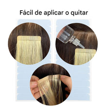 Cargar imagen en el visor de la galería, Cinta de extensión de cabello de doble cara para repuesto