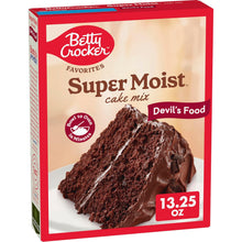 Cargar imagen en el visor de la galería, Betty Crocker Favorites Super Moist Devil's Food Cake Mix, 13.25 oz