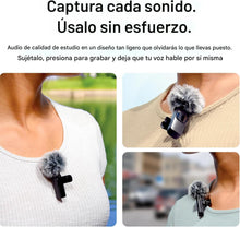 Cargar imagen en el visor de la galería, Mini Mic Pro (Último modelo) - Micrófono inalámbrico profesional para iPhone