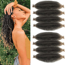 Cargar imagen en el visor de la galería, 8 paquetes de cabello afro trenzado preseparado adecuado para rastas suaves