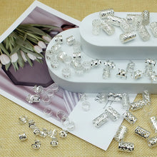 Cargar imagen en el visor de la galería, 100 piezas de rastas doradas para el cabello