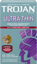 Cargar imagen en el visor de la galería, Condones Trojan Ultra Finos Latex