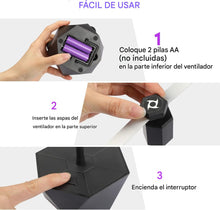 Cargar imagen en el visor de la galería, Ventiladores de moscas para mesas