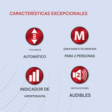 Cargar imagen en el visor de la galería, Monitor de presión arterial en la parte superior del brazo