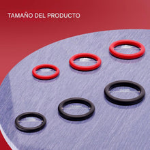 Cargar imagen en el visor de la galería, Juego de anillos de silicona para el pene con 6 tamaños diferentes para mejorar la erección