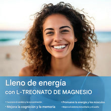Cargar imagen en el visor de la galería, L-treonato de magnesio 2000 mg, 120 cápsulas