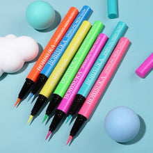 Cargar imagen en el visor de la galería, BOBISUKA Juego de delineador líquido UV Shimmer Glow de 7 colores