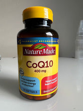 Cargar imagen en el visor de la galería, CoQ10 400 mg 90 cápsulas blandas exp. 2027+