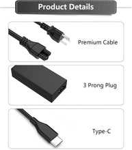 Cargar imagen en el visor de la galería, Cargador universal para portátil USB C de 65 W y 45 W,