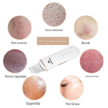 Cargar imagen en el visor de la galería, Limpiador de poros, herramienta de elevación de belleza para la cara, con 4 modos