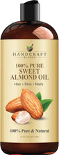 Cargar imagen en el visor de la galería, Aceite de almendras dulces - 100% puro y natural