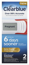 Cargar imagen en el visor de la galería, Pruebas de embarazo digitales Clearblue