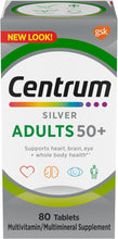 Cargar imagen en el visor de la galería, Multivitamínico Centrum Silver para adultos mayores de 50+ años