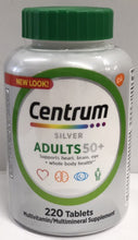 Cargar imagen en el visor de la galería, Multivitamínico Centrum Silver para adultos mayores de 50+ años