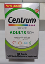 Cargar imagen en el visor de la galería, Multivitamínico Centrum Silver para adultos mayores de 50+ años