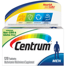 Cargar imagen en el visor de la galería, Centrum Multivitamina para hombres adultos