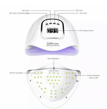 Cargar imagen en el visor de la galería, Lámpara de uñas de gel UV de 80 W, secador de uñas profesional con detección automática NDP-6