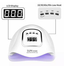 Cargar imagen en el visor de la galería, Lámpara de uñas de gel UV de 80 W, secador de uñas profesional con detección automática NDP-6