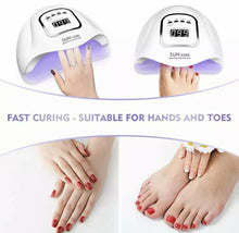 Cargar imagen en el visor de la galería, Lámpara de uñas de gel UV de 80 W, secador de uñas profesional con detección automática NDP-6