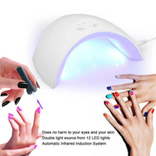 Cargar imagen en el visor de la galería, 36W LED Lámpara UV Secador de Esmalte de Uñas Gel Acrílico Fotocurado Spa Kit Profesional NDP-7