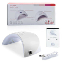 Cargar imagen en el visor de la galería, 36W LED Lámpara UV Secador de Esmalte de Uñas Gel Acrílico Fotocurado Spa Kit Profesional NDP-7