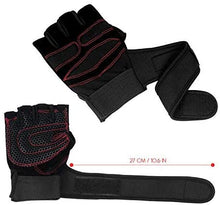 Cargar imagen en el visor de la galería, Guantes de levantamiento de pesas para artritis, gimnasio, remo, entrenamiento, con muñequera, para hombres y mujeres NDP-50